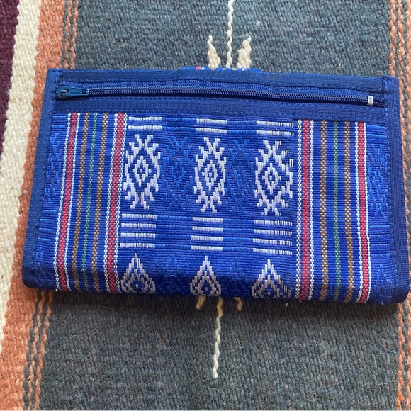 VTG 90’s Cham Weaving Artisan Made Fair Trade Handcrafted Wallet. New! - Picture 4 of 15